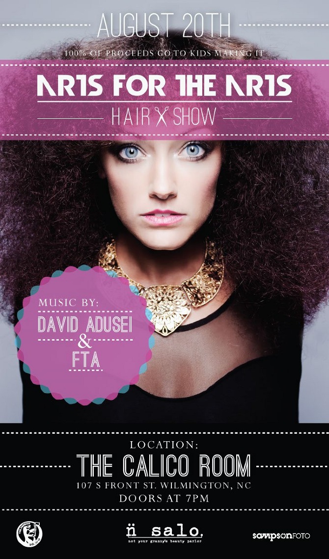 Arts for the Arts Hair Show Matthew Stewart Design